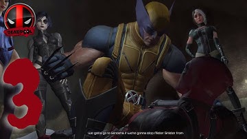 Deadpool - Gameplay Walkthrough Part 3 - Wolverine - Genosha