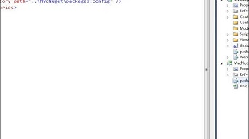 0504 ASP NET MVC 3 Fundamentals NuGet Package Management   Where Do They Go