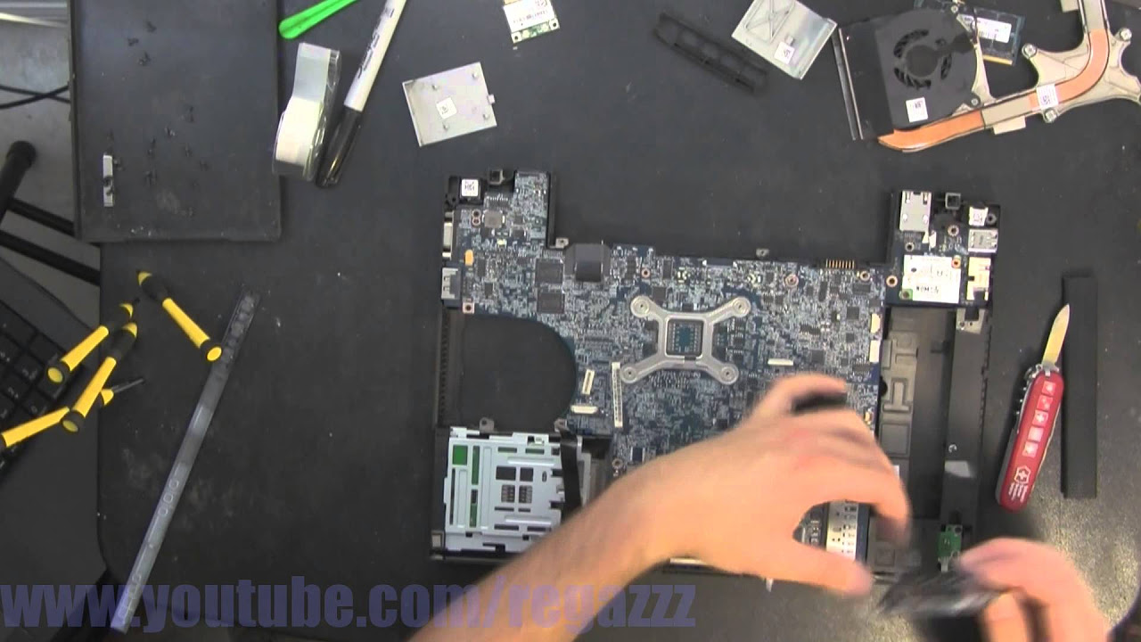 Update DELL LATITUDE E6400 take apart video, disassemble, how to open disassembly