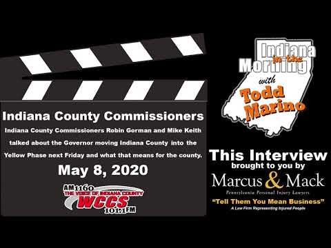 Indiana in the Morning Interview: Indiana County Commissioners (5-8-20)