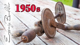 Restoration of old hand drill