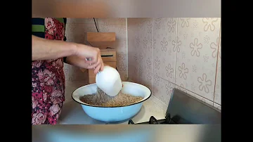 Как помолоть зерно в муку
