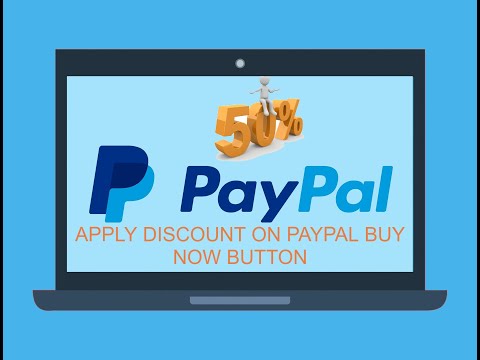 Apply Discount on PayPal Buy Now Button