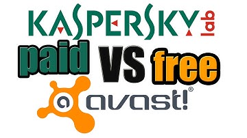 Kaspersky vs Avast (free vs paid antivirus detection)