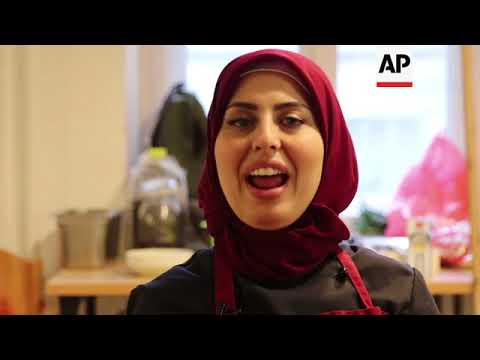 Former TV star hosts brunch of Syrian cuisine