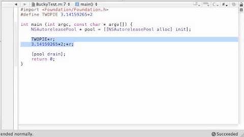 Objective C Programming Tutorial   49   #define Statement   YouTube