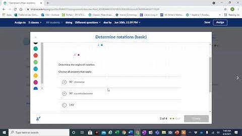 Determine rotations basic