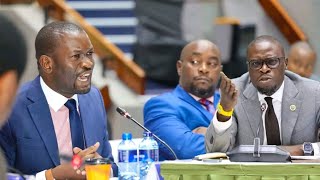 DRAMA AS GOVERNOR SAKAJA CLASHING WITH SENATOR SIFUNA BEFORE COMMITTEE``WEWE SAKAJA NI MWIZI NAIROBI