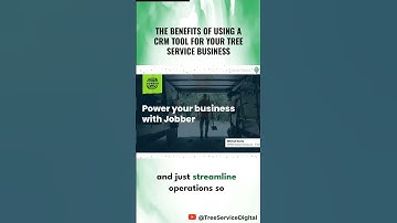 The Benefits of Using a CRM Tool for Your Tree Service Business#treeservicemarketing #podcasts