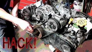 Remove and Install Stretch belt || Stretch Belt Hack