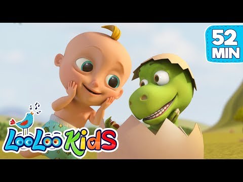 Zigaloo - Dino Song for KIDS | Zigaloo LooLoo Baby Song | LooLoo KIDS