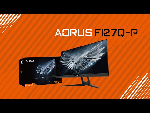 Распаковка монитора AORUS FI27Q-P