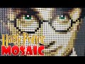 YouTube thumbnail: LEGO ART HARRY POTTER MOSAIC - MOC? - NEVER THOUGHT I WOULD RUN OUT OF STUDS!