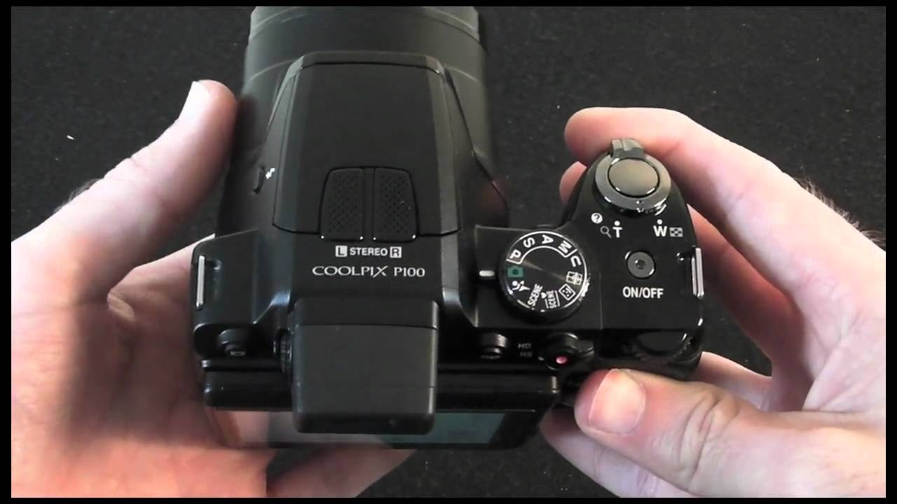 Nikon Coolpix P100 26212 Coolpix Digital Camera - YouTube