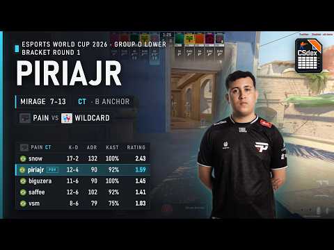 piriajr POV against Wildcard on Mirage