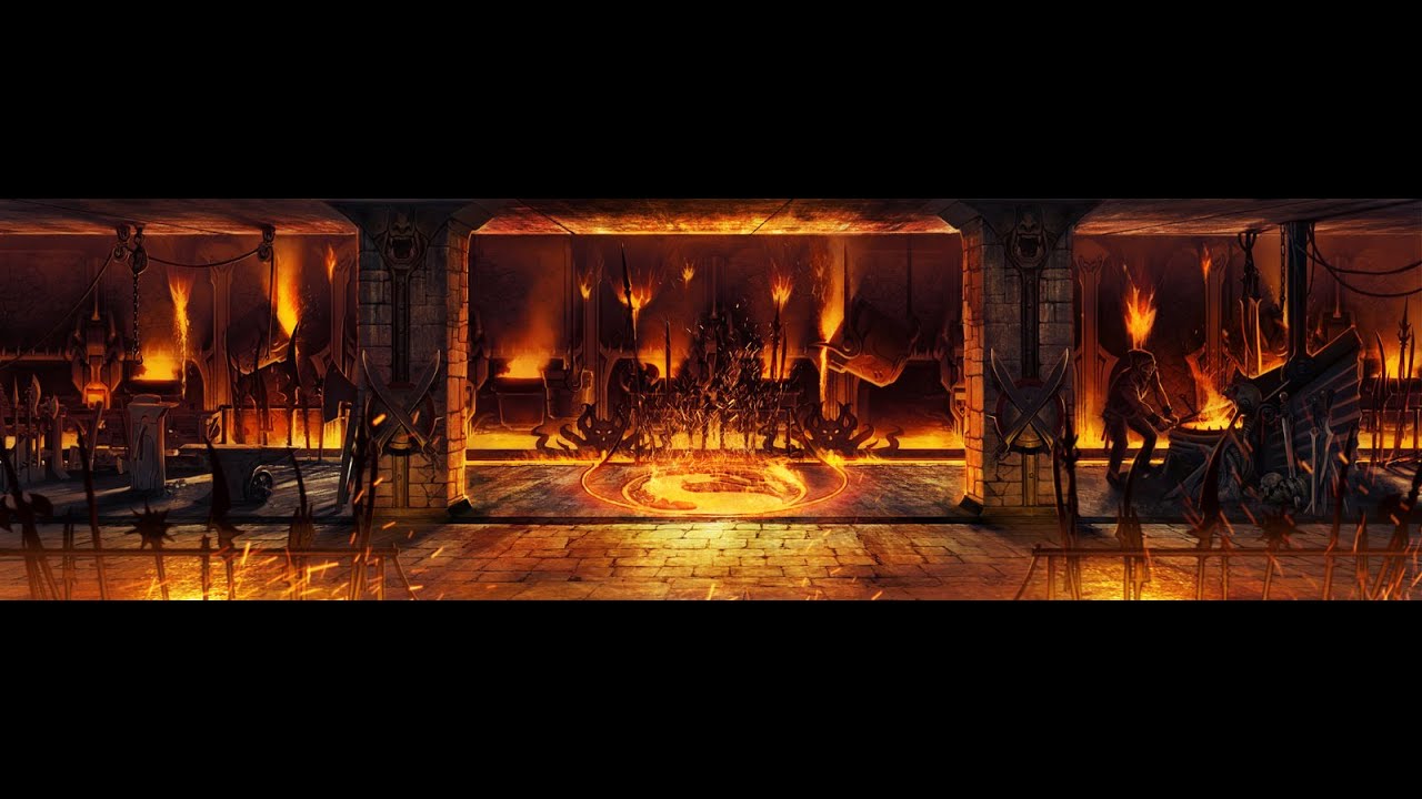 Cauldron Material The Armory Ambiance, Anvil and Hammer, Grinding, Cauldron Conveyor ...