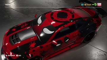 Need for Speed payback deadpool wrap for your camaro