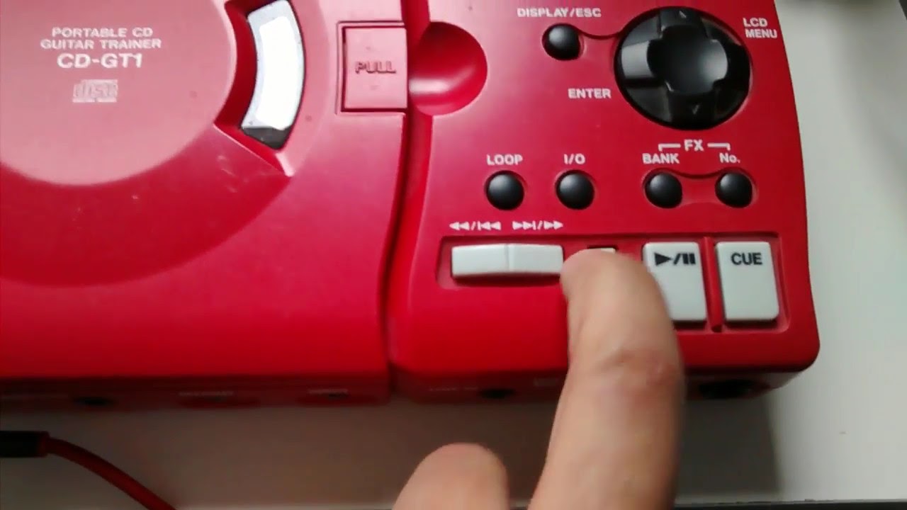 tascam-portable-cd-guitar-trainer-cd-gt1-youtube
