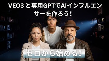 VEO3 と Director GPT で あなただけの インフルエンサー を 作ろう｜日本語チュートリアル 完全版 🇯🇵✨
