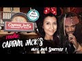 Manger a disneyland paris  le captain jacks restaurant des pirates avec jack sparrow 