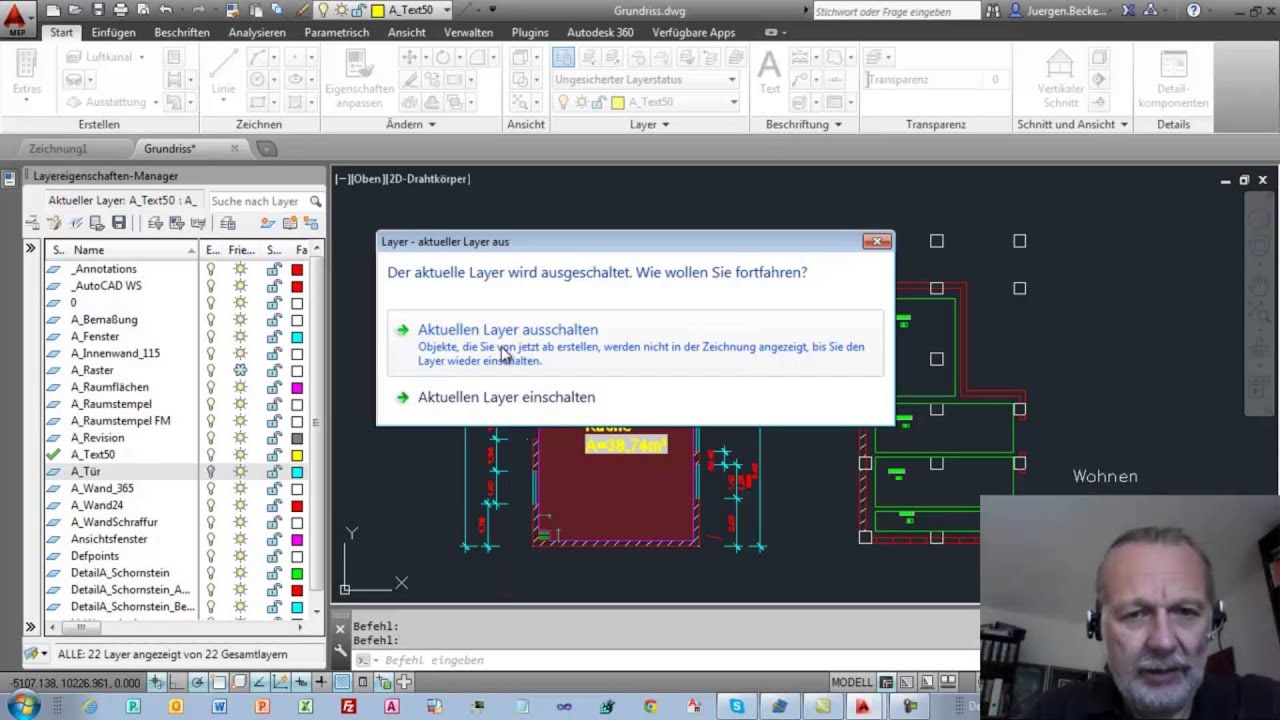 Anwenden Von Layerstatus Auf Mehrere Layouts In Autocad – WEOS