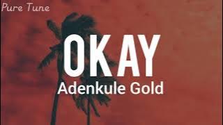 Adenkule Gold - Okay ( lyric video)