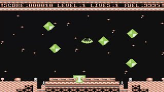 Gravity 2 C64 COMMODORE 64 Richard Bayliss Rich Squads Mirage Designs The New Dimensions TND Number