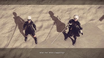 NieR Automata Boss Battle - Adam