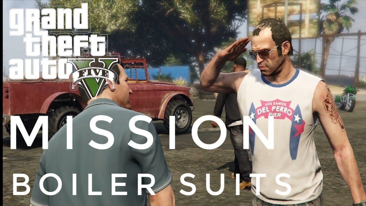 Миссия Grand Theft Auto 5 (Комбинезоны)
