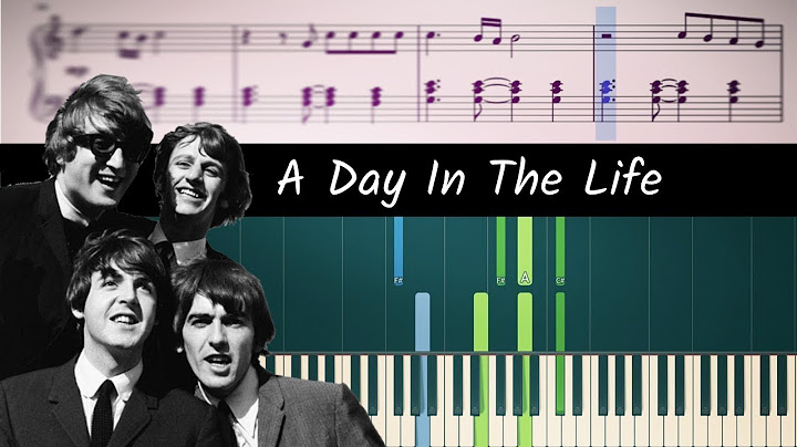 A Day in the Life Piano version - Piano performance video thumbnail
