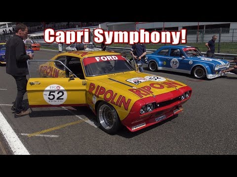 |ONBOARD| 340HP Ford Capri RS 2600 At Spa Classic 2018