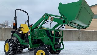 LOVE/HATE RELATIONSHIP! John Deere 1025r.  HAD TO HAVE IT!