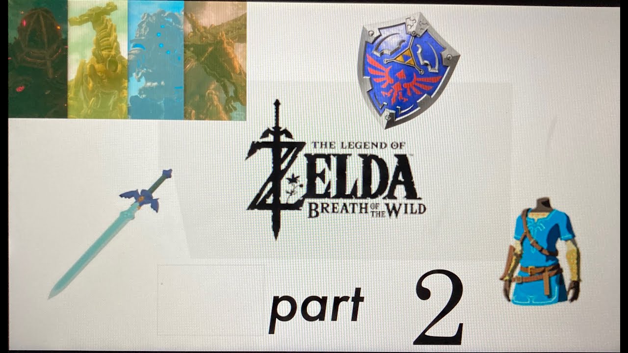 Legend of Zelda Breath of the Wild Pt 2! Cryonis Shrine! Story of Gannon! (Sorry for no game sound)