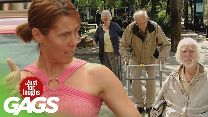 Epic Old Man Traffic Jam Prank - Just For Laughs Gags - DayDayNews