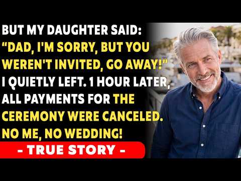 I Arrived at the Ceremony, but My Daughter Said, “Dad, You’re Not Invited—Please Leave!”