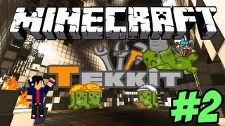 Minecraft: Tekkit! Episode 2 - I hate night.