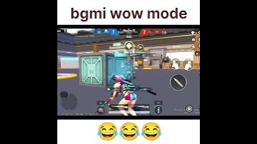 bgmi wow mode 😉 #bgmi #bgmishorts #funnyvideo