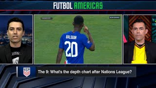 USMNT 9 Depth Chart.. does it even matter under Berhalter’s system? #futbolamericas