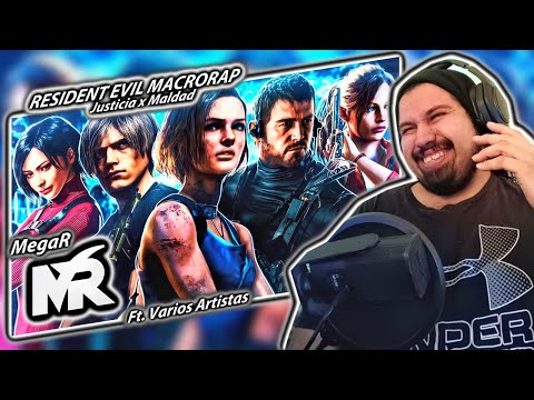 RESIDENT EVIL MACRORAP - Justicia x Maldad | MegaR ft. Varios Artistas | Reaccion