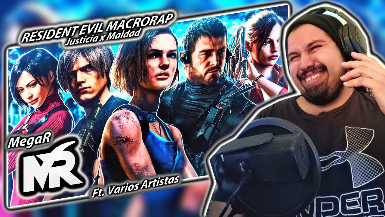RESIDENT EVIL MACRORAP - Justicia x Maldad | MegaR ft. Varios Artistas | Reaccion