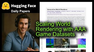 Scaling World Rendering with AAA Game Datasets