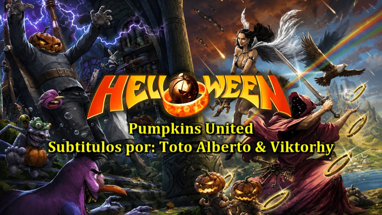 Helloween - Pumpkins United ✨🎃 [Subtitulos al Español / Lyrics