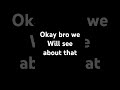 Will he actually comment