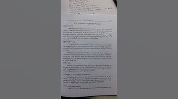 What are advantages and disadvantages of questionnaire?/dipam education