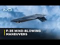 F35 fighter jet  mindblowing maneuvers explained