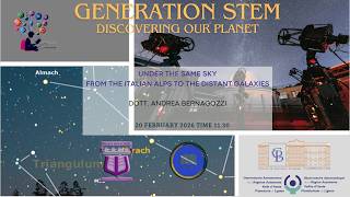 Under the Same Sky: Astrophysicist Andrea Bernagozzi to Meet Generation STEM Students