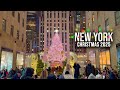 NYC Christmas Walk 2025 ✨ Rockefeller Center Christmas Tree 2025 Festive Midtown Manhattan Christmas