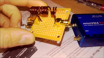 Tutorial: RF impedance matching using mini VNA [ Vector Network Analyser ]