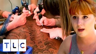 Tensions Run High During Huge Group Tattoo | Tattoo Girls