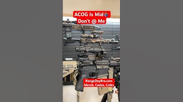 Trijicon ACOG Is Mid At Best🤷🏽‍♂️